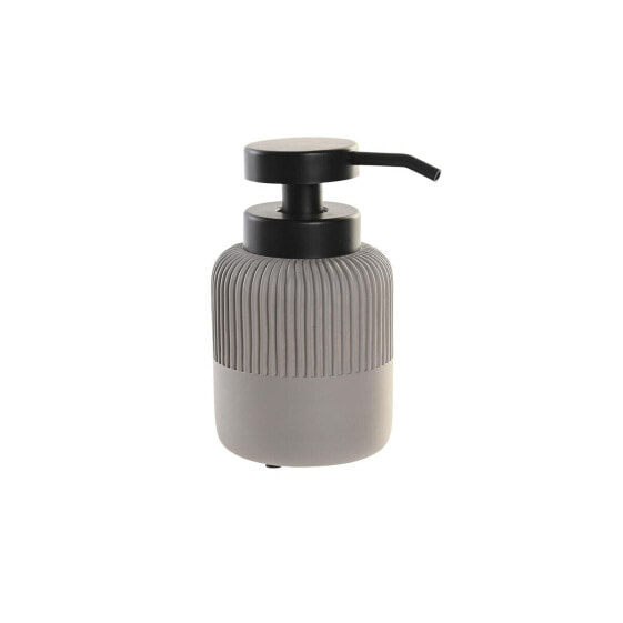 Дозатор мыла DKD Home Decor 7 x 7 x 15 cm Серый Цемент полипропилен