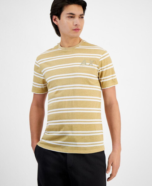 Men's Stripe AX T-Shirt, Created for Macy's