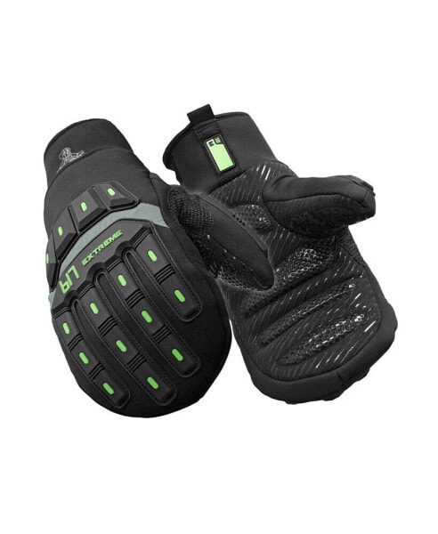 Men's Insulated Extreme Freezer Mittens with Grip Palm & Impact Protection