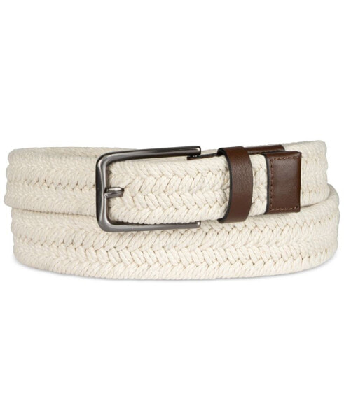 Men's Web Belt, Created for Macy's