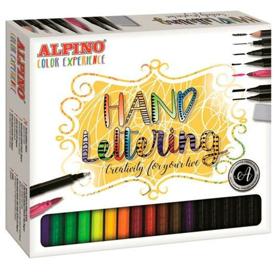 Набор маркеров Alpino Hand Lettering Color Experience Разноцветный (30 Предметы)