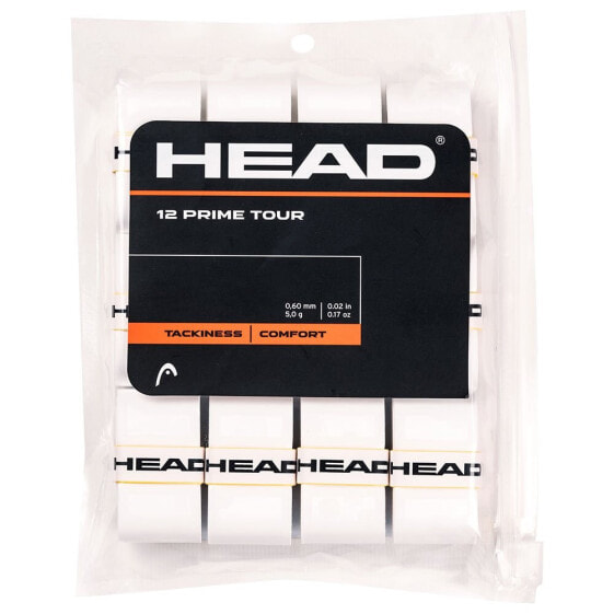 HEAD RACKET Prime Tour Tennis Overgrip 12 Units