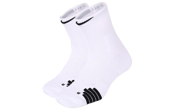 Носки Nike SX7625-100, белые, унисекс