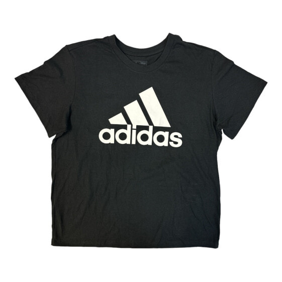 Adidas Women's Short Sleeve Graphic Print Crewneck Active T-Shirt