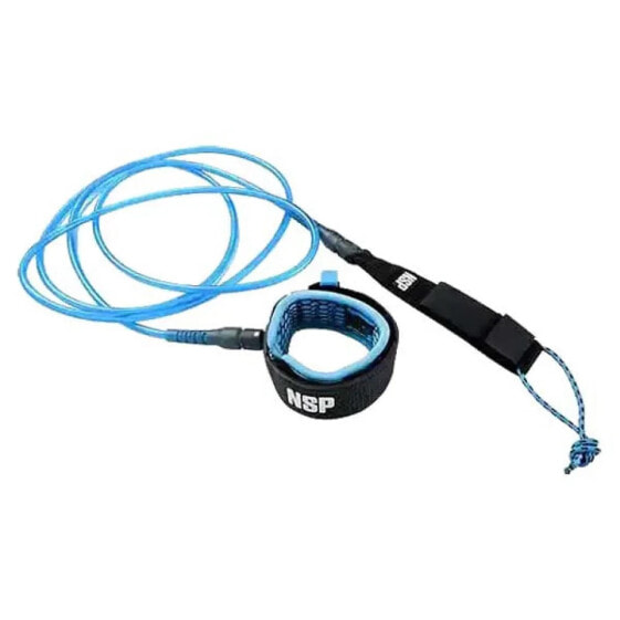 Веревка для серфинга NSP Surf Calf Fit Leash 9 мм