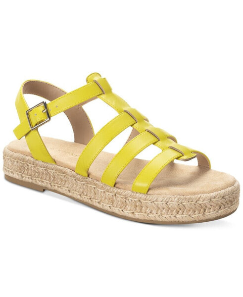 Women's Rykerr Fisherman Espadrille Flatform Sandals, Created for Macy's