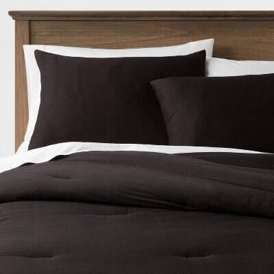 Washed Cotton Sateen Comforter & Sham Set - Threshold