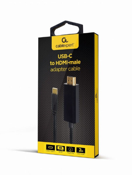 Gembird A-CM-HDMIM-02 - 2 m - HDMI Type C (Mini) - HDMI Type C (Mini) - Black