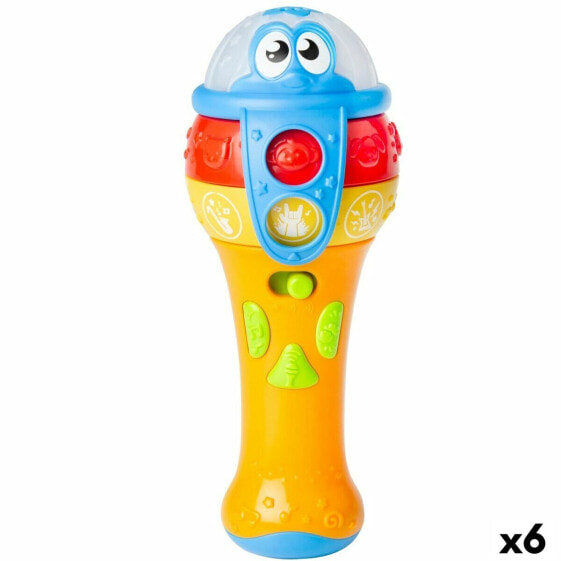 Toy microphone Winfun 7,5 x 19 x 7,8 cm (6 штук)