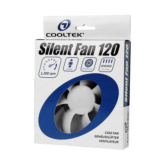 Ultron Lüfter Cooltek Silent Fan 120*120*25 1200RPM - Case Fan - 16 dB