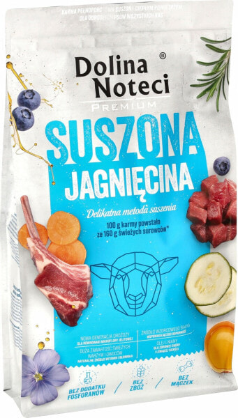 Dolina Noteci DOLINA NOTECI Premium jagnięcina - suszona karma dla psa - 9 kg