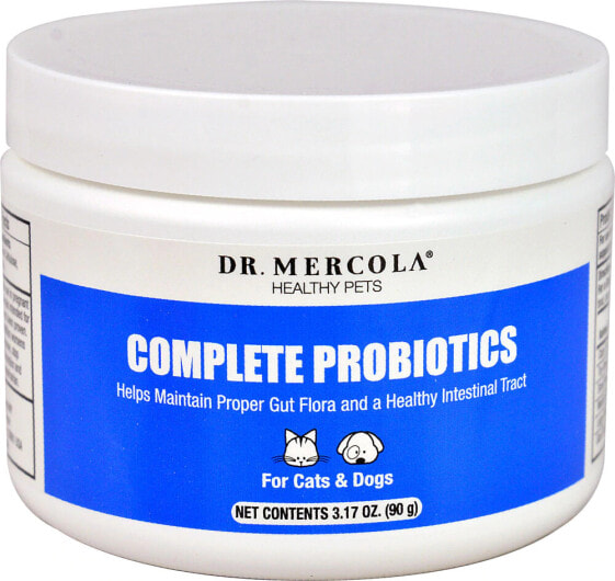 Dr. Mercola Complete Probiotics For Cats & Dogs Комплекс пробиотиков для кошек и собак 90 г