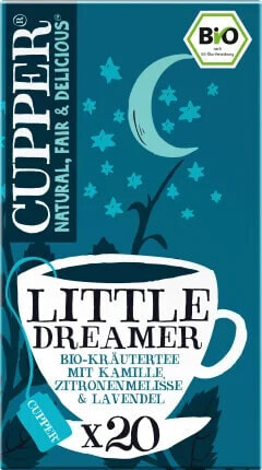 Kräutertee "Little Dreamer" mit Kamille, Zitronenmelisse & Lavendel (20 Beutel), 30 g