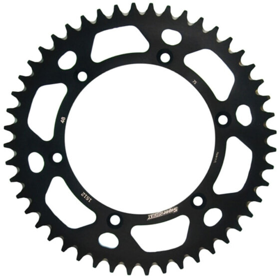 SUPERSPROX Aluminium Husqvarna 520x48 RAL1512X48BLK Rear Sprocket