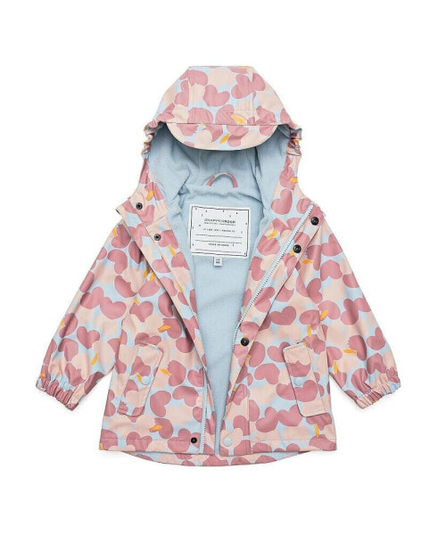Детская куртка для малышей Snapper Rock "Яблочная любовь" из переработанного материала