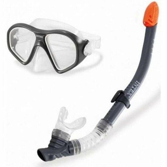 Очки для подводного плавания с трубкой Intex Snorkel