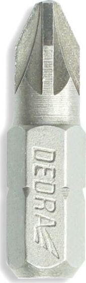 Dedra Końcówki wkrętakowe Pozidriv PZ3x25mm, 3szt blister (18A01PZ30-03)