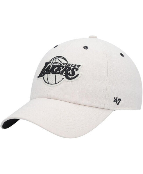 Men's Cream Los Angeles Lakers Lunar Clean Up Adjustable Hat