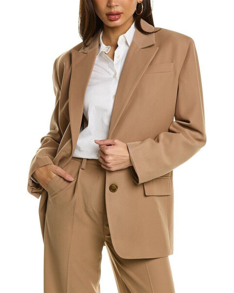 Misha Jonah Oversized Blazer Women's Brown M