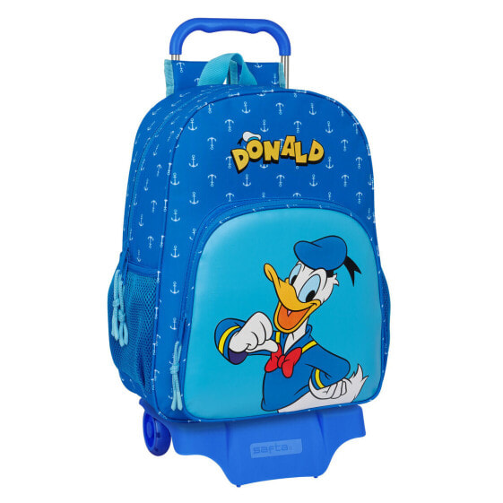 Детский рюкзак с колесиками Donald Синий 33 x 42 x 14 см