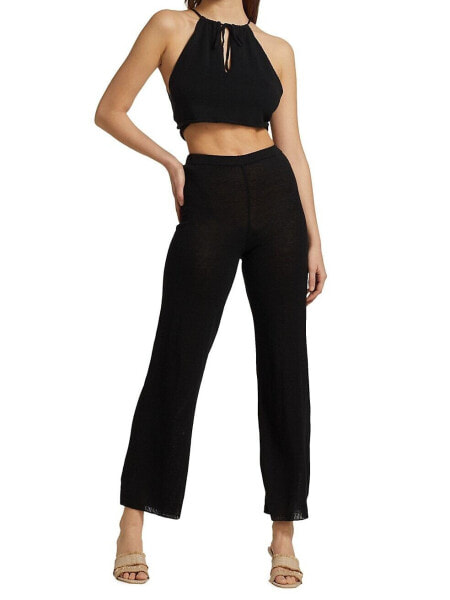 CULT GAIA 289029 Shauna Knit Pants In Black size S