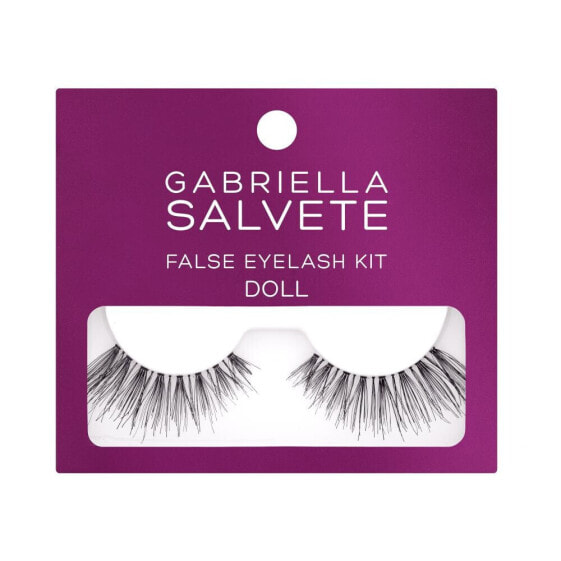 Gabriella Salvete False Eyelash Kit Doll 1 St. falsche wimpern für Frauen Falsche Wimpern 1 Paar + Wimpernkleber 1 g