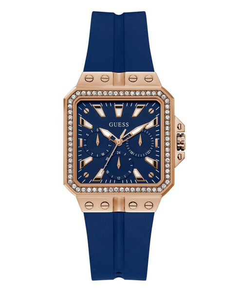 Часы Guess Women's Multi-Function Blue Silicone 34mm