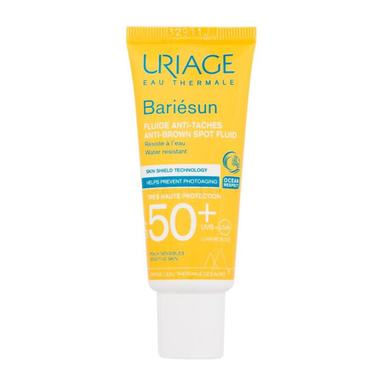 Uriage Bariésun Anti-Brown Spot Fluid SPF50+ 40 ml sonnenschutz fürs gesicht wasserfest unisex