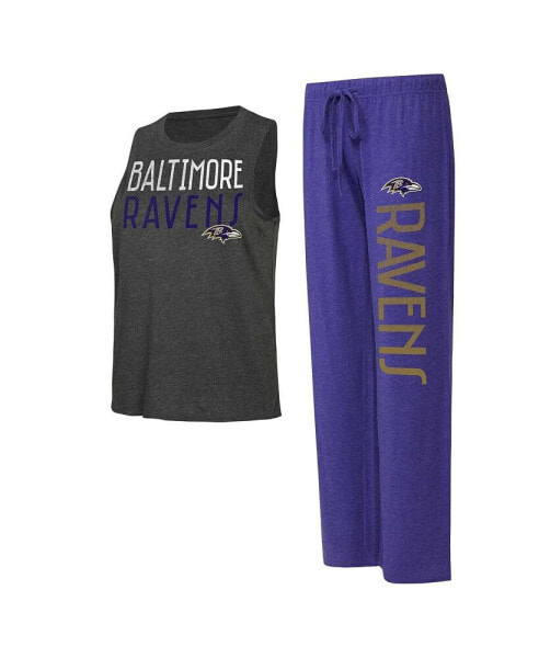 Пижама женская Concepts Sport Baltimore Ravens с рисунком и штаны