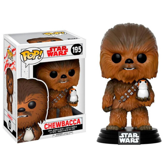 FUNKO POP Star Wars The Last Jedi Chewbacca With Porg Figure