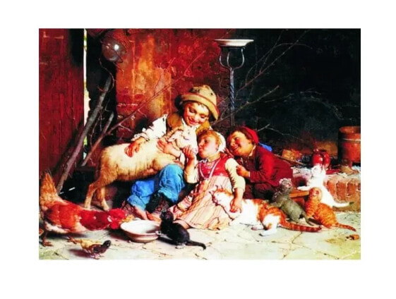 Puzzle G Chierici Farmyard Rascals