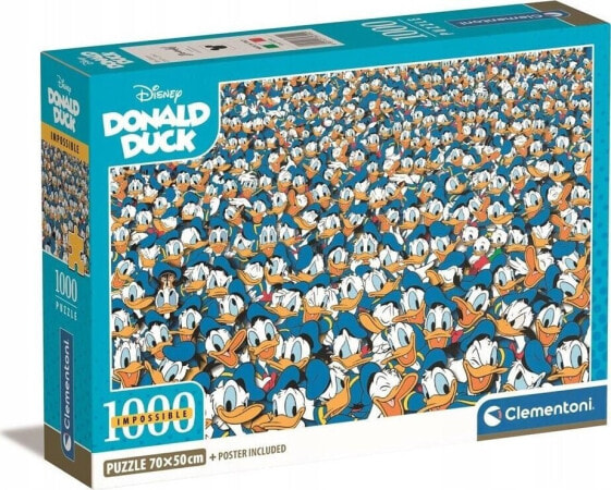 Clementoni CLE puzzle 1000 Impossible Donald Duck 39799