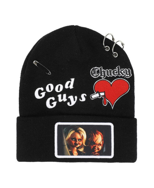 Men's Chucky Good Guys Embroidered Acrylic Black Beanie