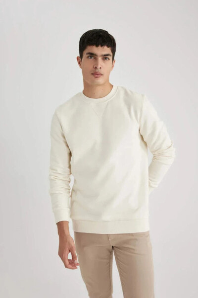 Erkek Sweat T3777az/er103 Ecru