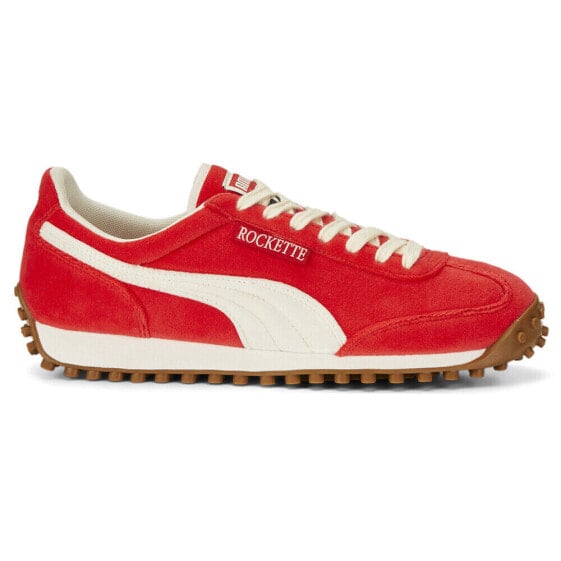 Puma Rockette My Love Valentine's Day Lace Up Mens Red Sneakers Casual Shoes 39