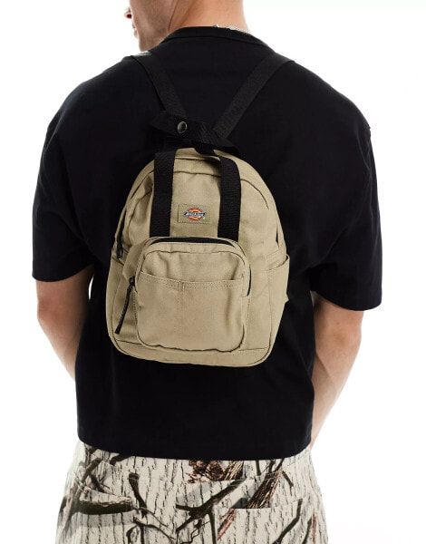 Dickies lisbon mini backpack in beige