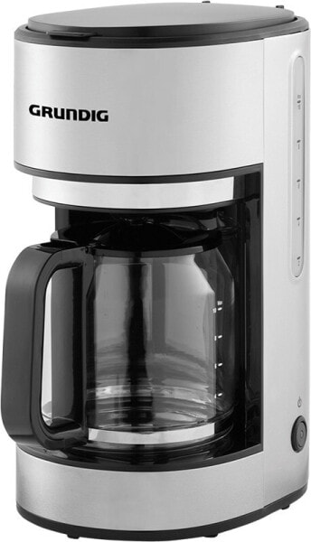Grundig KM 5620 - Drip coffee maker - 1.25 L - Ground coffee - 1000 W - Black,White