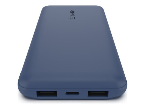 Belkin BOOST CHARGE Powerbank, 15W, inkl. Kabel"Blau USB-C + USB-A 10000 mAh 3 in 1