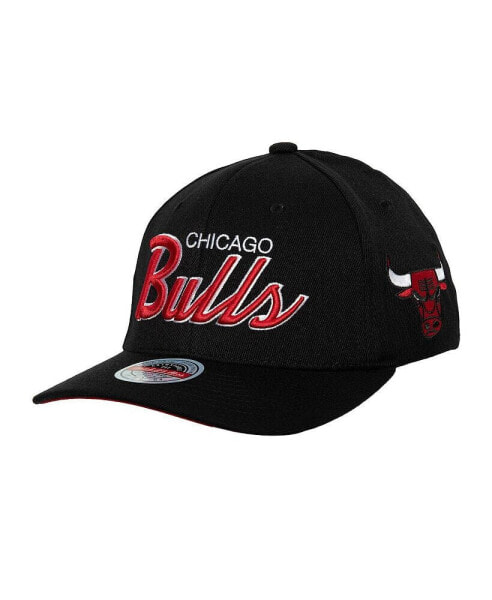 Men's Black Chicago Bulls MVP Team Script 2.0 Stretch-Snapback Hat