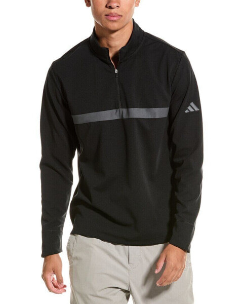 Adidas Novelty 1/4-Zip Pullover Men's Black L