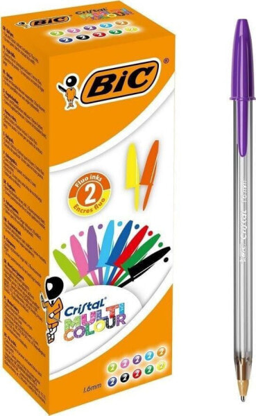 Ручка детская BIC Długopis Cristal Multi Colour mix (20шт)