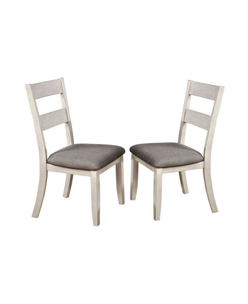 Pierremont Slat Back Side Chair- Set of 2