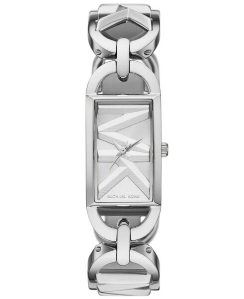 Women's Empire Quartz Three-Hand Silver-Tone Stainless Steel Watch 20X30mm