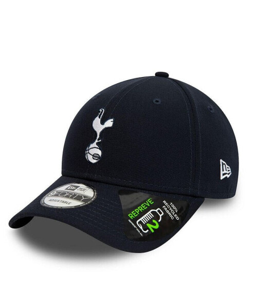 Men's Navy Tottenham Hotspur Logo 9FORTY Adjustable Hat