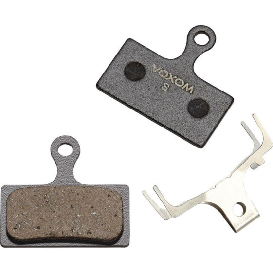 Тормозные колодки VOXOM BSC4 Disc Brake Pads, Черные, Sintered, Semi-Metal, для Shimano XTR BR-M985, M987, M9000, M9020, XT M785, M8000, SLX BR-M675, M675, для автомототоваров и экипировки, запчасти.