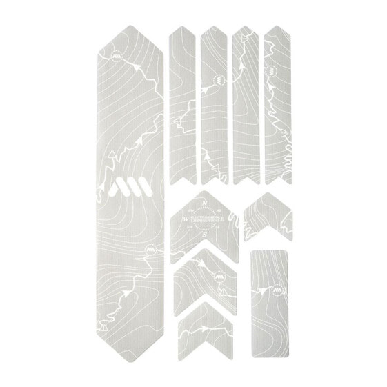 ALL MOUNTAIN STYLE Tracks Frame Guard Stickers