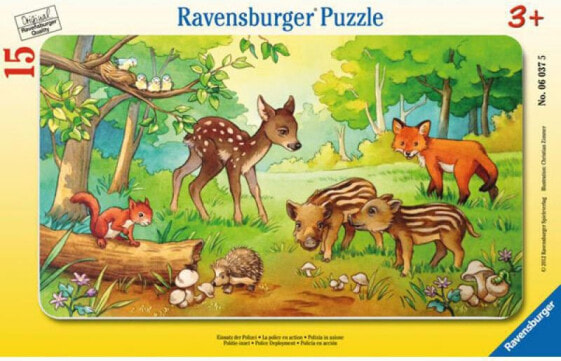 Ravensburger 15 Zwierzęta z lasu (063765)