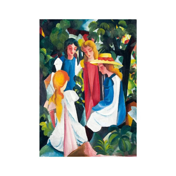 Puzzle August Macke Vier Mädchen 1913