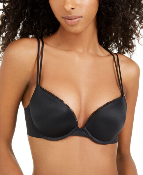 Women's Liquid Touch Push-Up Plunge Bra QF4083