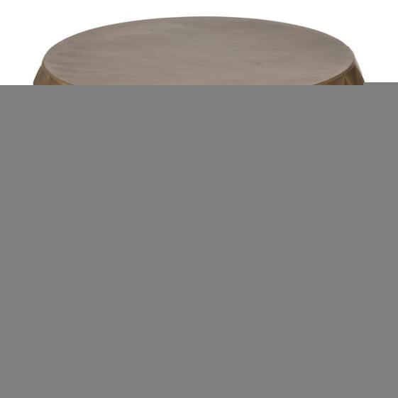 Вспомогательный столик Чёрный Позолоченный Железо 63 x 63 x 62 cm